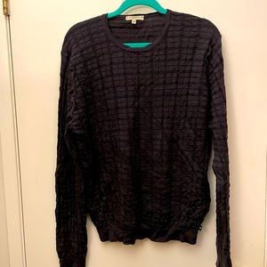 Burberry Merino Wool dusky purple sweater